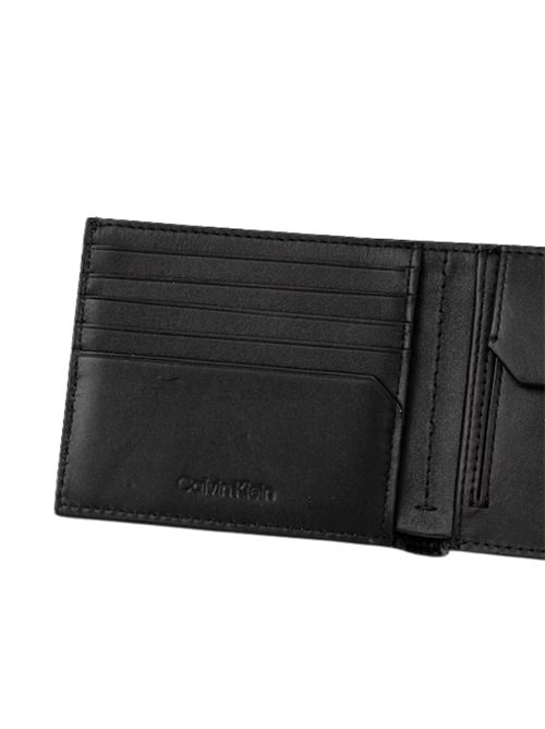 Portafoglio monogram nero Calvin Klein | LV04D1038GUB1